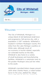 Mobile Screenshot of cityofwhitehall.org